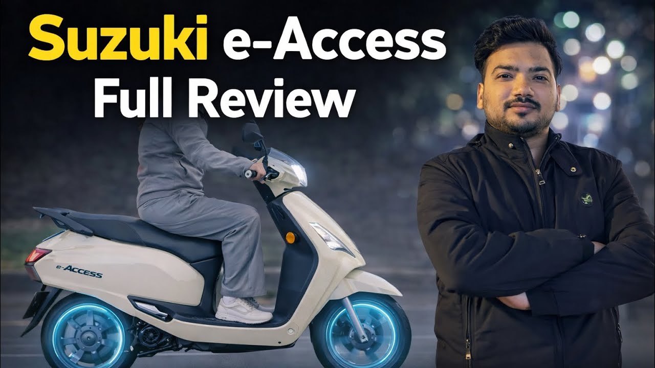 Suzuki e-Access Electric Scooter 🔋 | दमदार रेंज और कीमत? Ola, Ather को टक्कर @Evyatriindia #motovlog