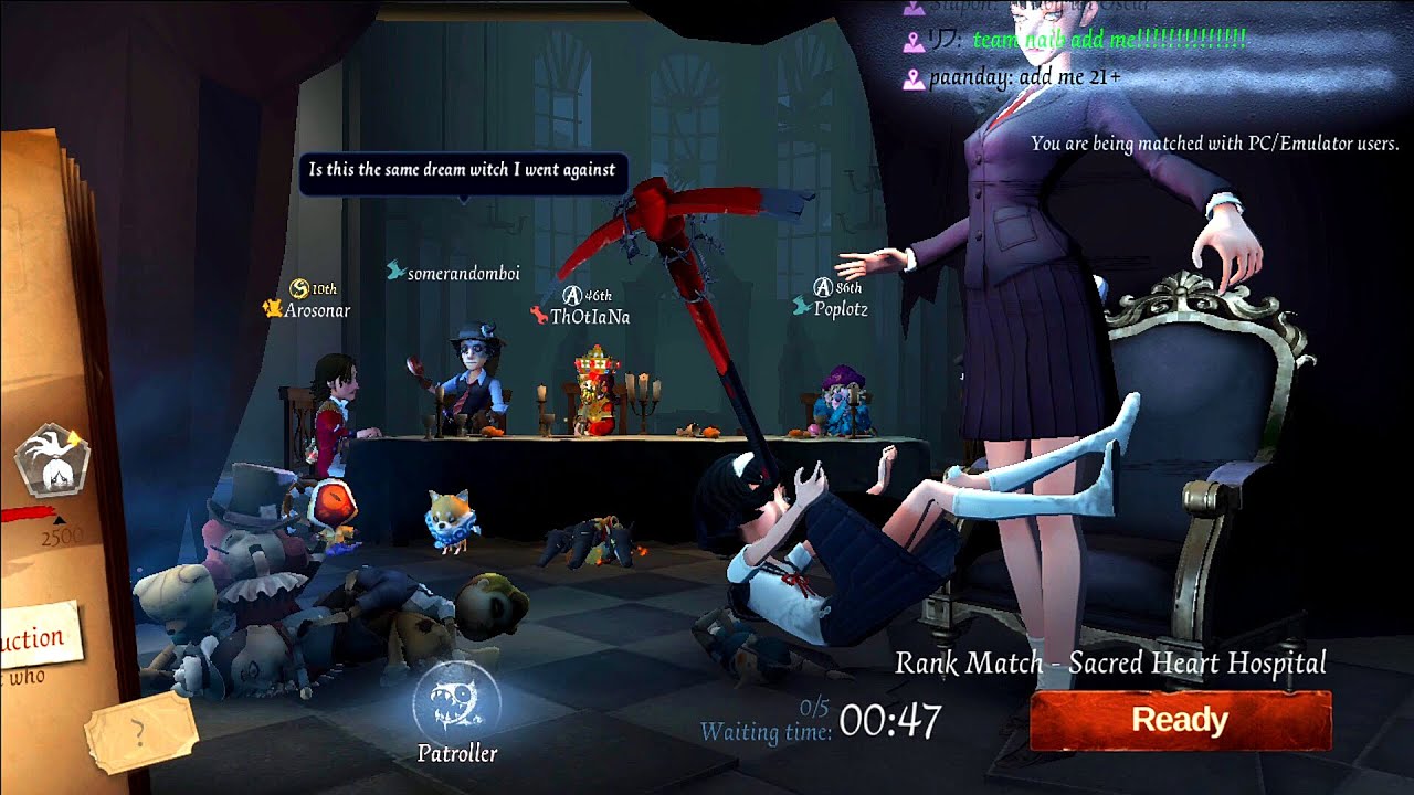 Dream Witch: New Visit | Identity V | Gameplay