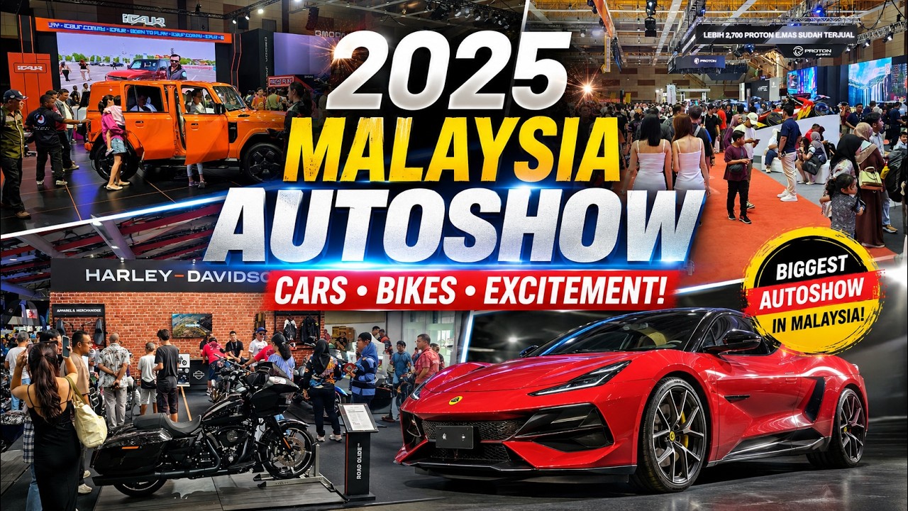 Malaysia Autoshow 2025: Biggest Car Launches & Highlights! | Serdang, Malaysia | 4K