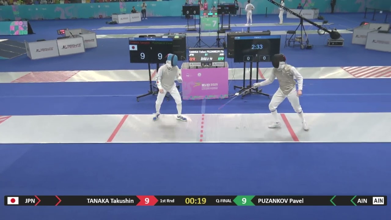 Wuxi Worlds 2025 JMF - L8 - Tanaka Takushin JPN v Pavel Puzankov RUS