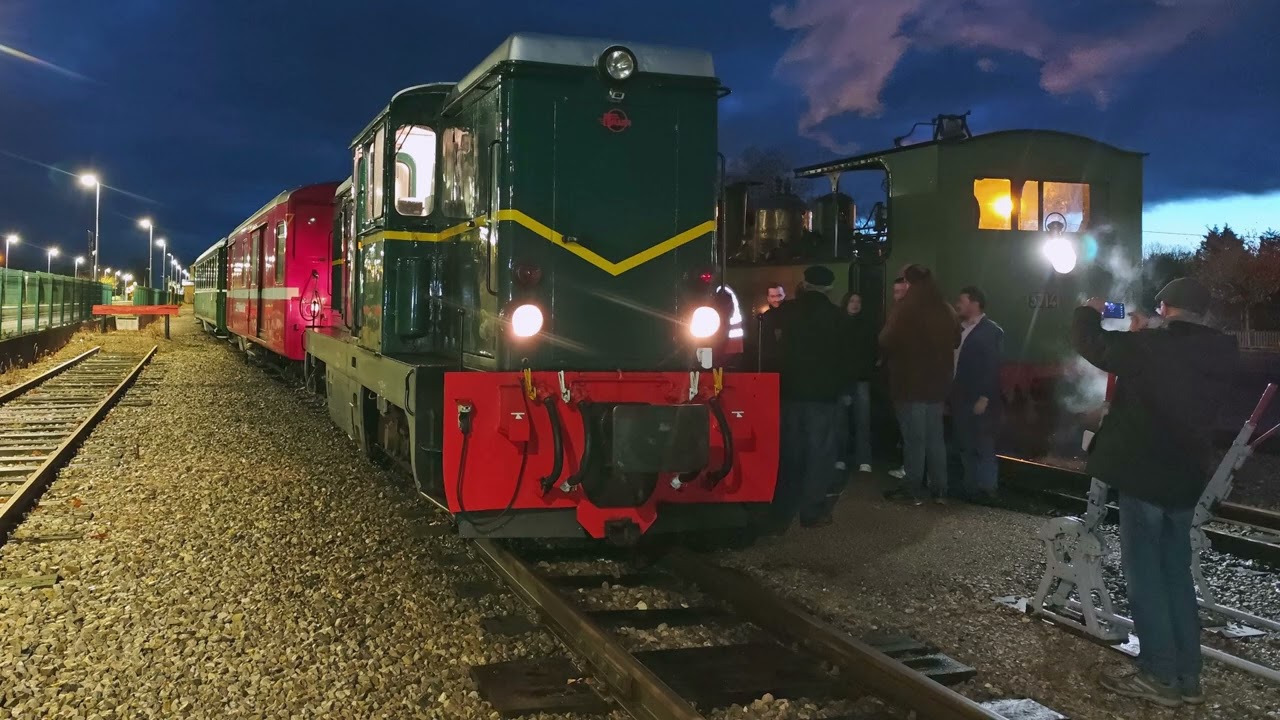 Le lundi 10 novembre 2025, dernier train de la saison 2025
