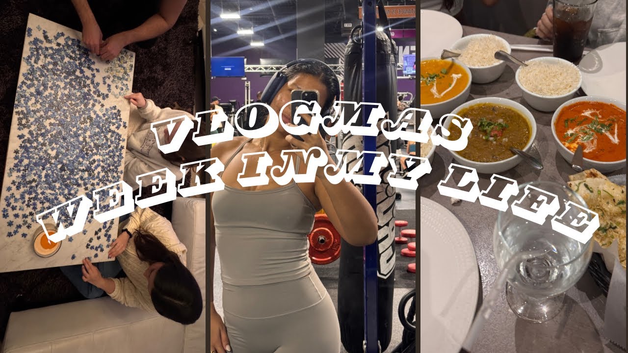 VLOGMAS WEEK 3 / Shopping, Hanging out, and Good Food