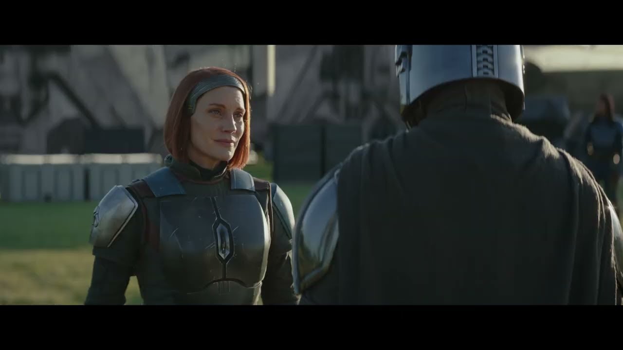 The Mandalorian - Din offers Bo Katan the darksaber (4K HDR)