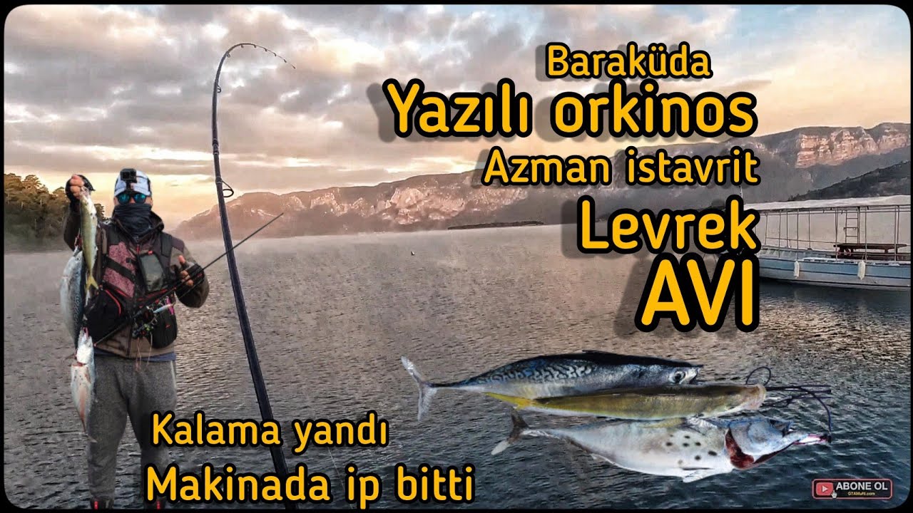Lrf ile yazılı orkinos yakaladım kalama yandı ip bitti  #falsealbacore #lrfavı #seabassfishing