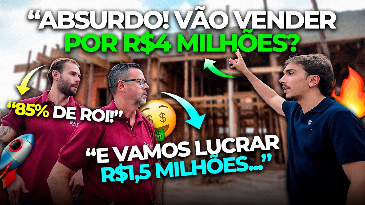TOUR PELA CASA R$4 MILHÕES CONSTRUÍDA PARA VENDA PELOS MEUS ALUNOS (Simplesmente Inacreditável)