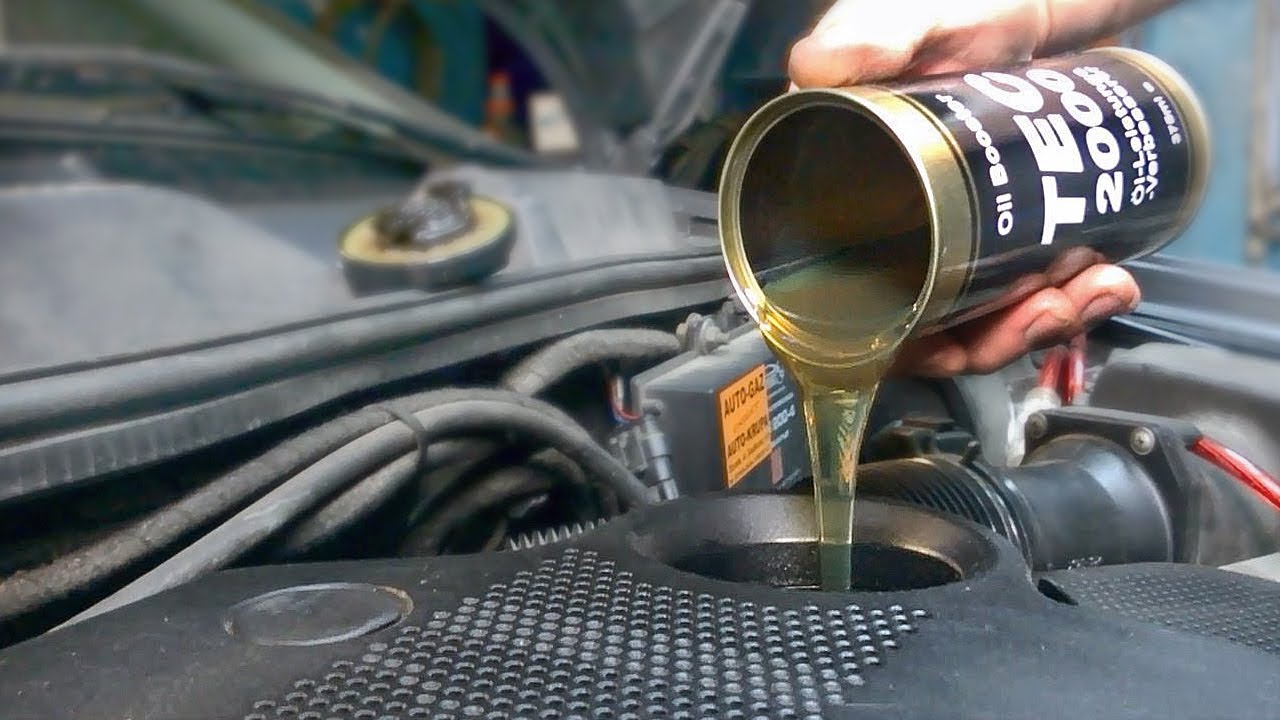 Моторное масло! Какую масляную добавку использовать? Tec2000 Oil Booster + Engine Flush