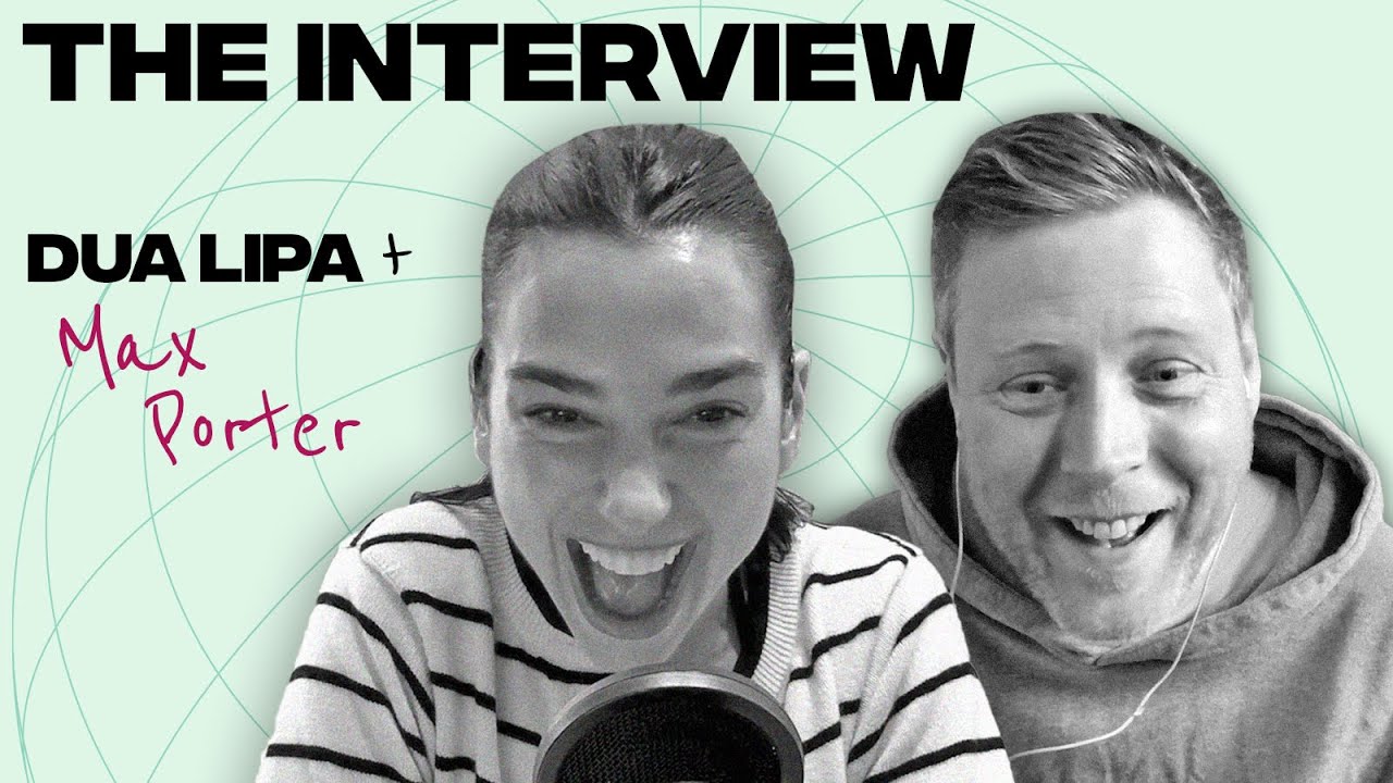Dua Lipa In Conversation With Max Porter, Author Of Grief Is The Thing With Feathers