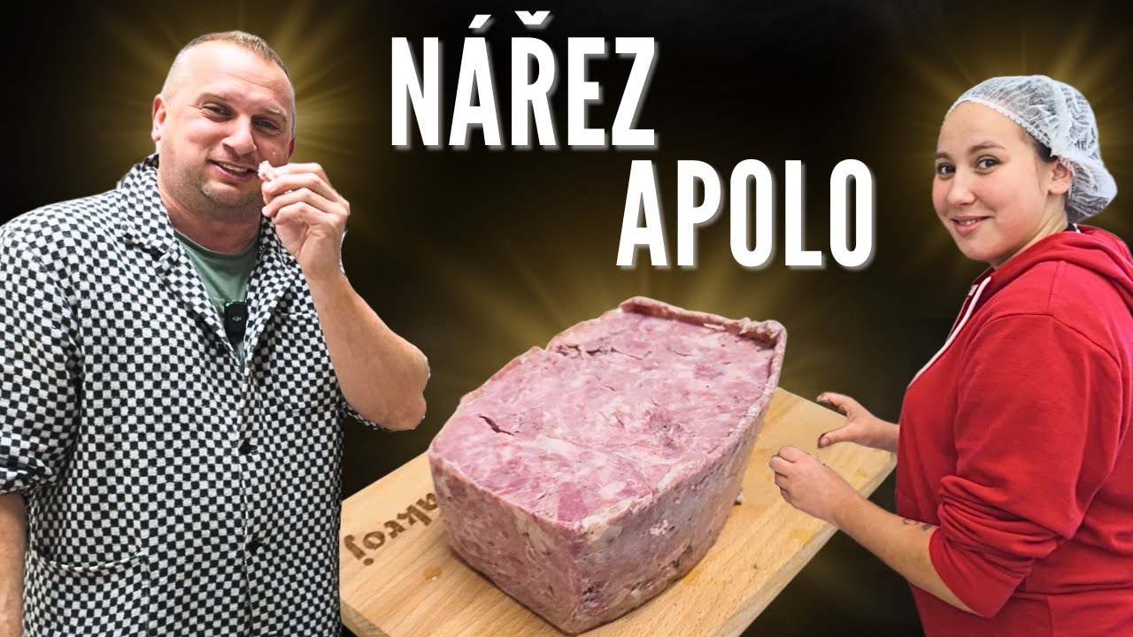 🎬 Jak vyrobit nářez Apolo podle tradiční receptury | Československé masné výrobky 🥩🇨🇿