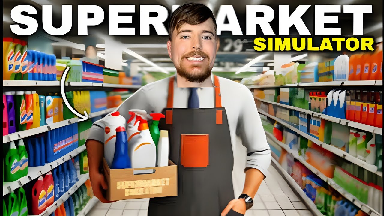 MRBEAST my super MARKET similar 3d