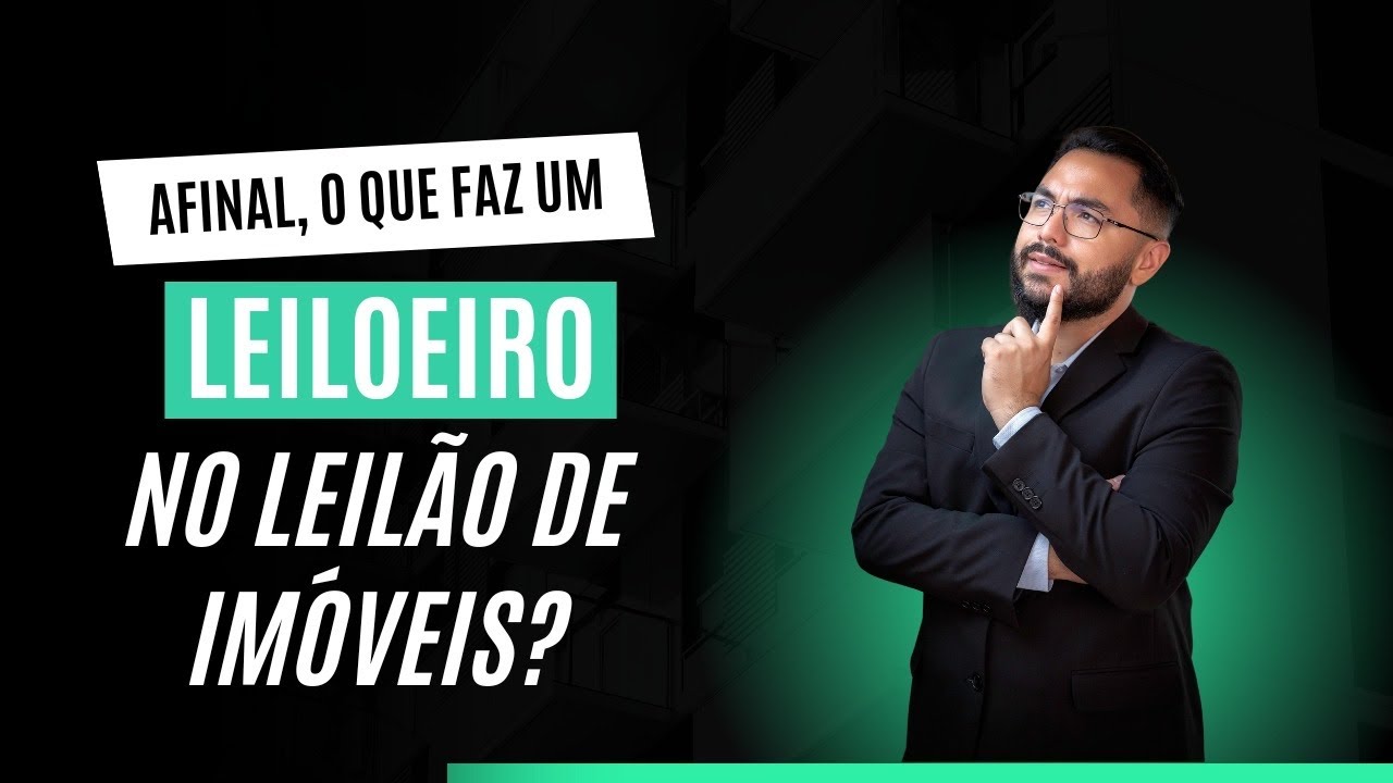 Leiloeiros: qual a fun&ccedil;&atilde;o desse profissional no leil&atilde;o de im&oacute;vel?