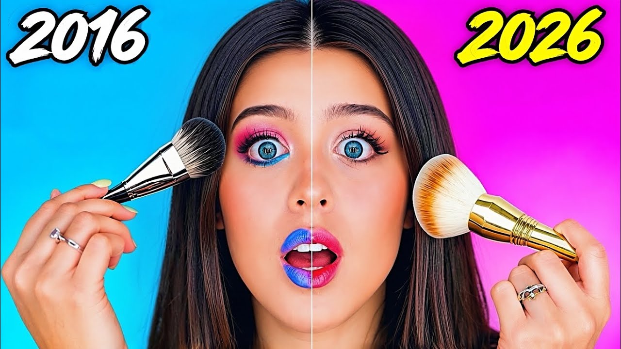 MAQUILLAJE 2016 VS 2026! CUÁL ES MEJOR?