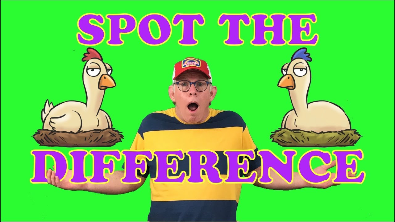 Spot the difference Brain Games for Kids | Child Friendly  brain teasers