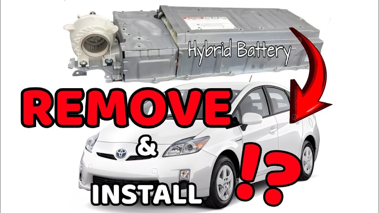 DIY How to REPLACE a 2010-2015 Toyota Prius Hybrid Battery