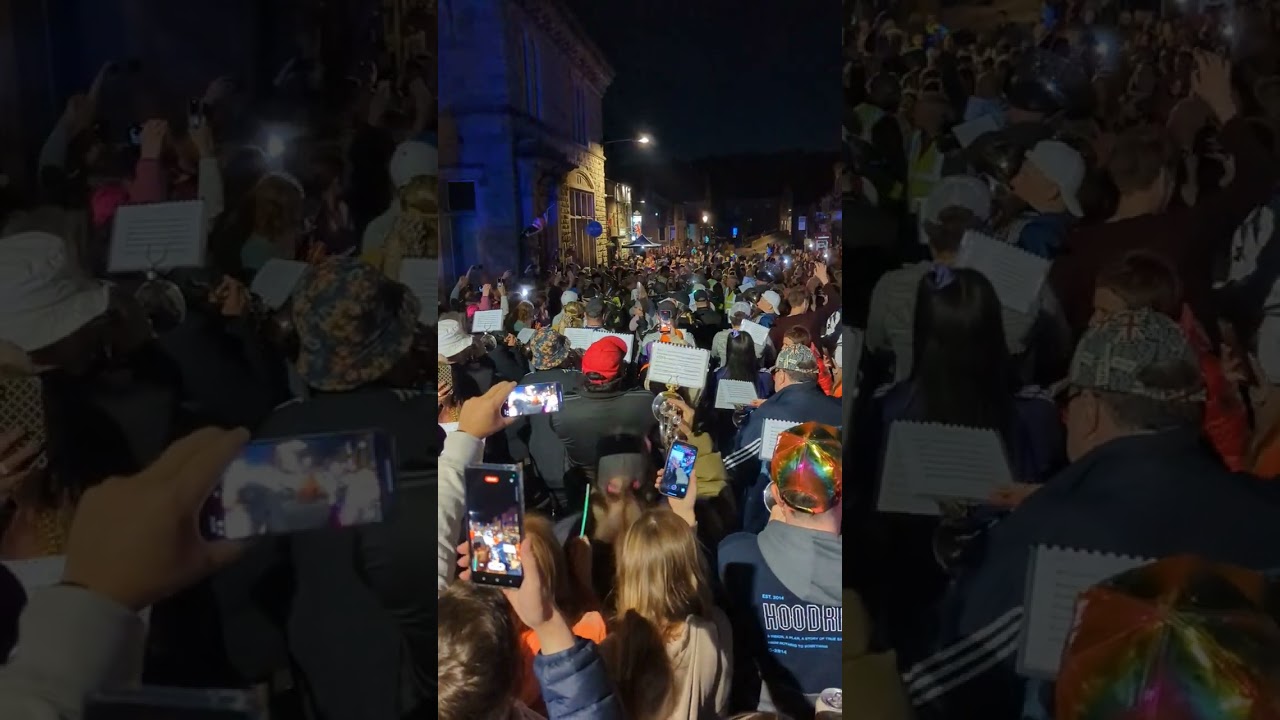 Chav Brass at Delph - Saddleworth brass band competition 2023