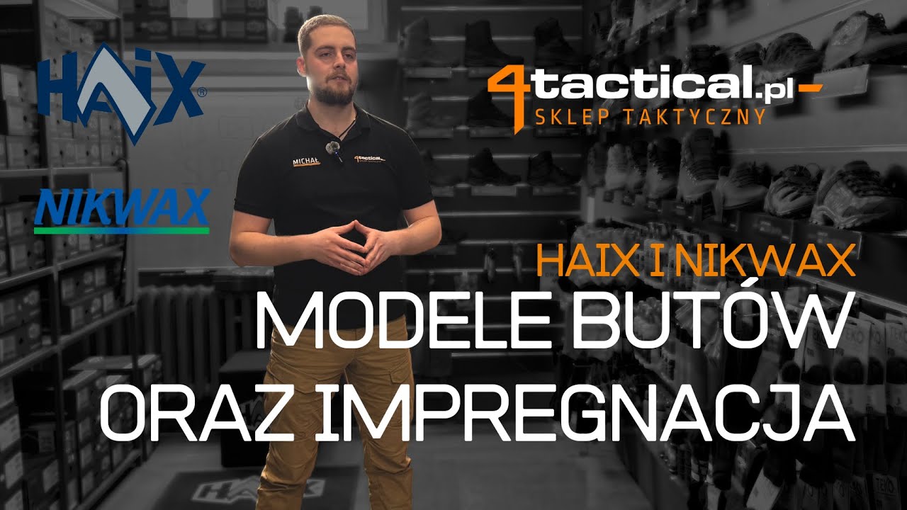 Buty Haix oraz ich impregnacja Nikwaxem - 4Tactical.pl - Profejslonalny Sklep Taktyczny