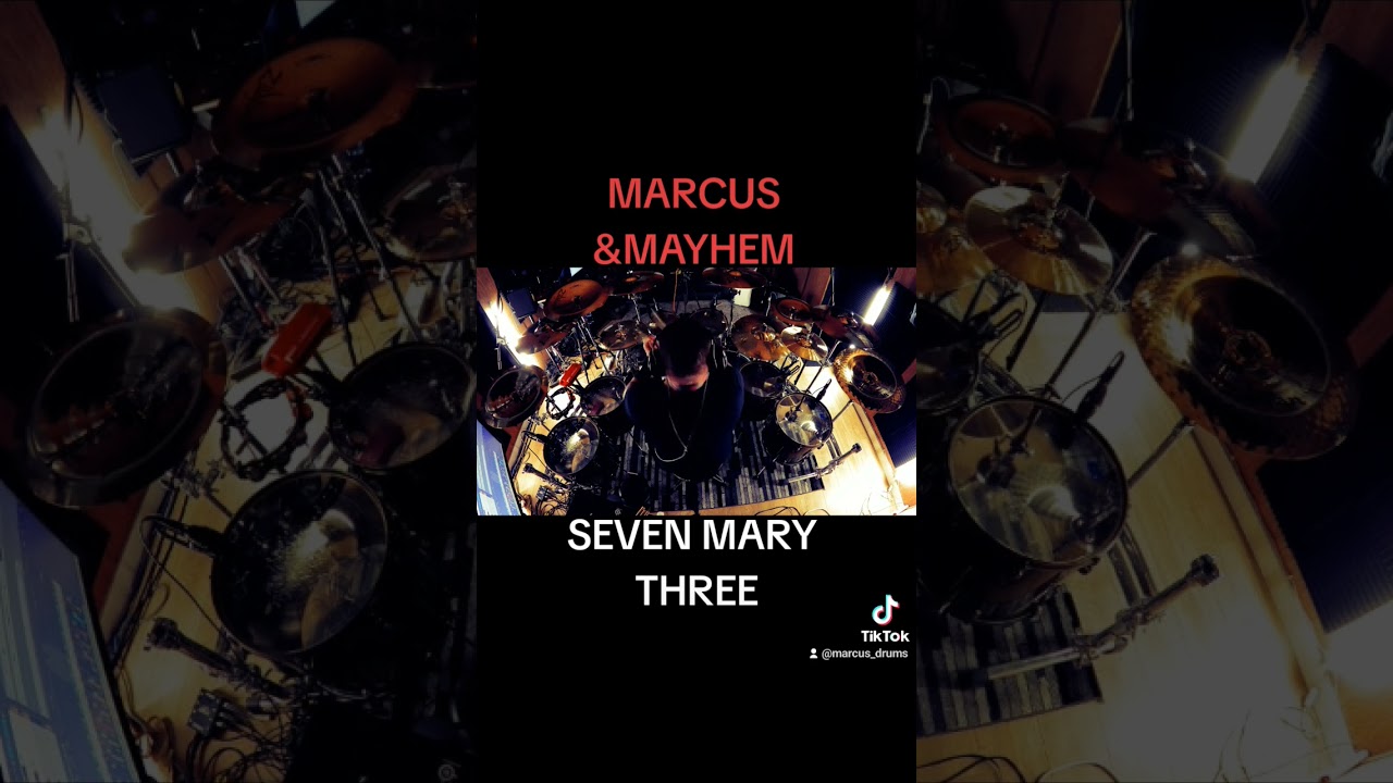 SEVEN MARY THREE - Cumbersome #tamadrums #zildjian #vatersticks #remo
