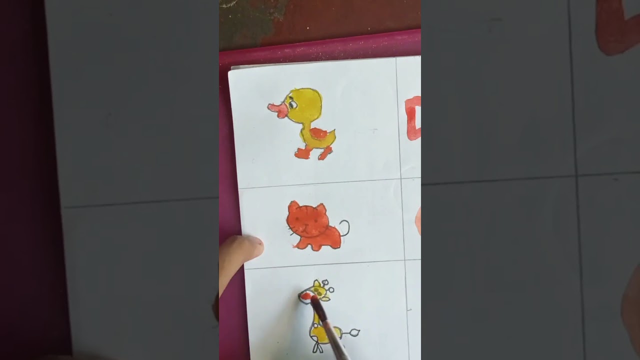 Colouring pictures 