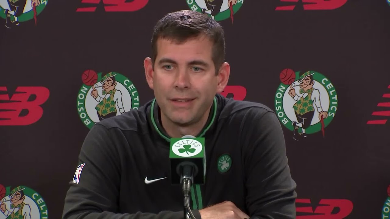 BOSTON CELTICS PRESS CONFERENCE: Brad Stevens