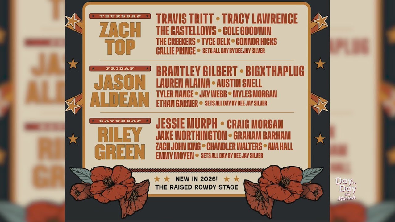 Rock the South Coming to the River City | January 29, 2026 | Day to Day with Mariah