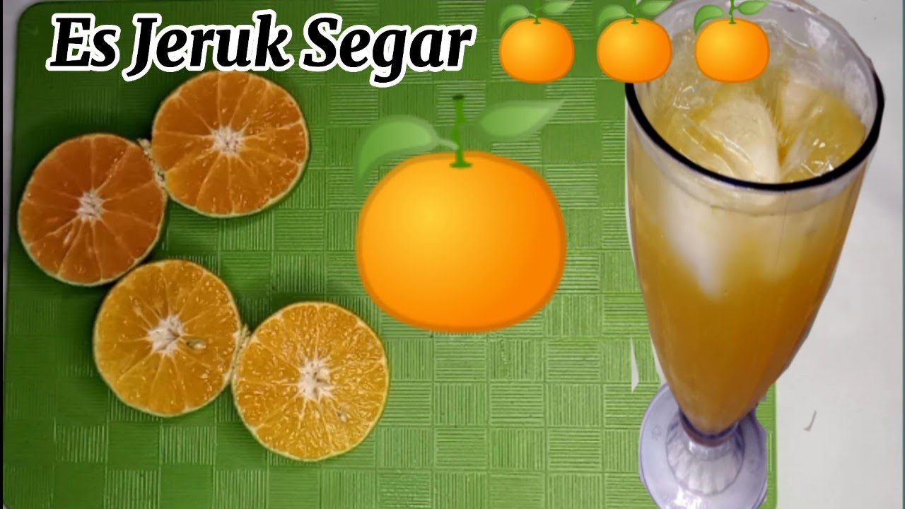 Es Jeruk Segar // buat ide jualan // mudah dan simple