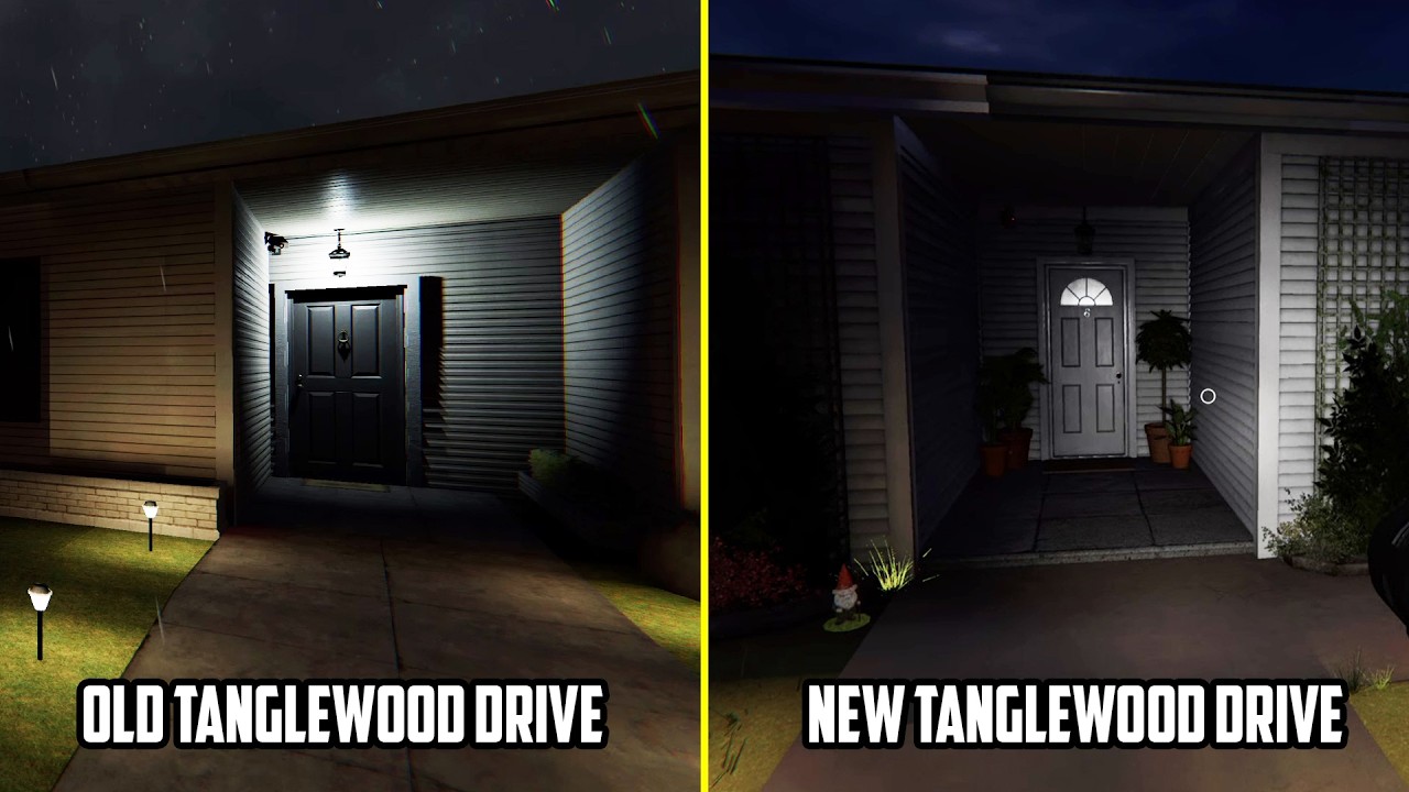 Tanglewood Drive Before & After Update | Phasmophobia Comparison