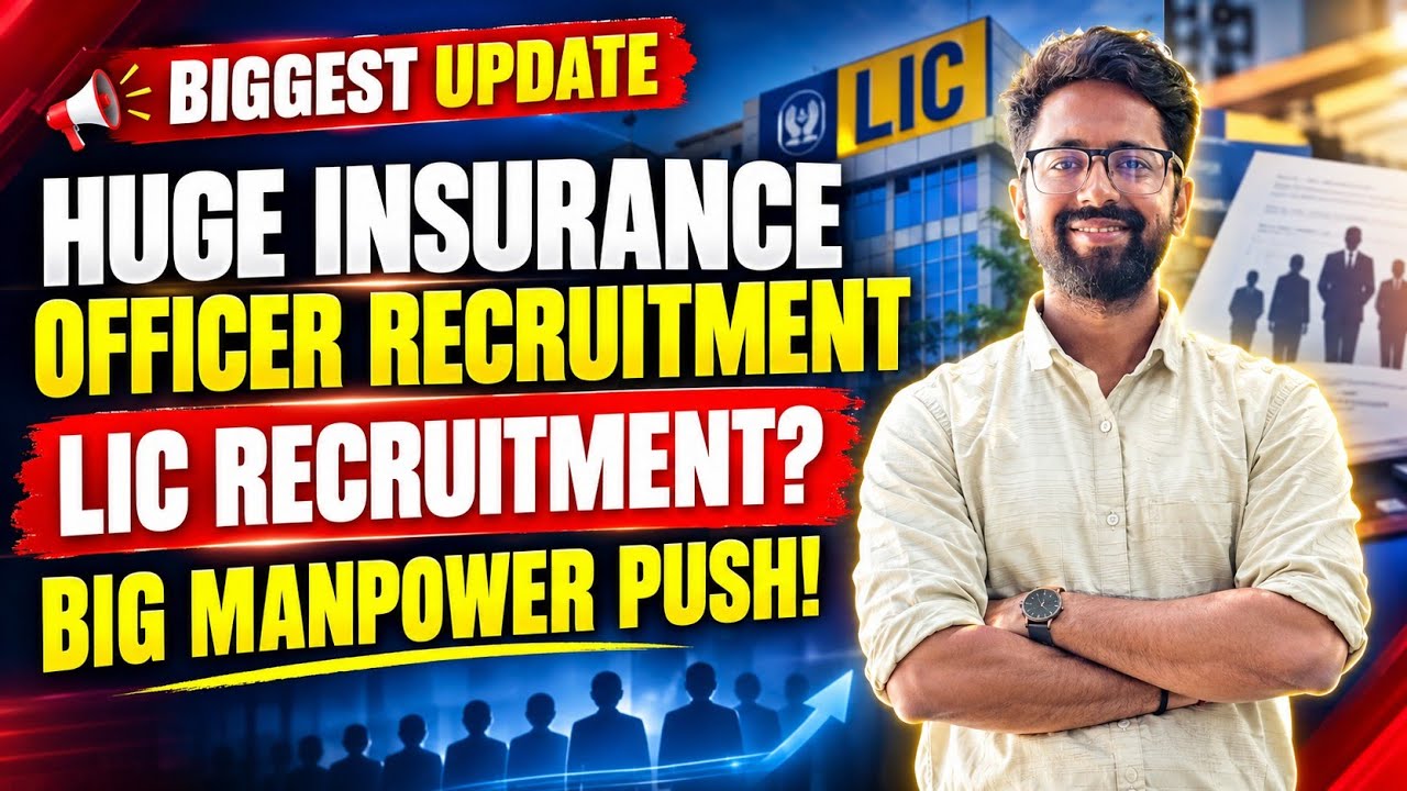 LIC 🔥🔥ONE OF THE BIGGEST RECRUITMENT DRIVE BY LIC✅✅