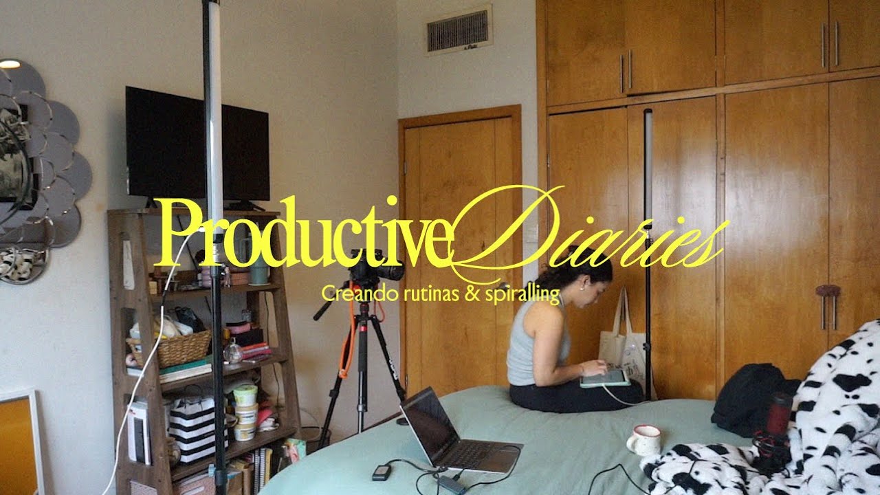 Productive Diaries | Creando rutinas & spiralling