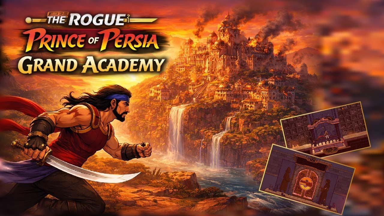 The Rogue Prince of Persia Gameplay Part 6 | Grand Academy Mechanisms Explained