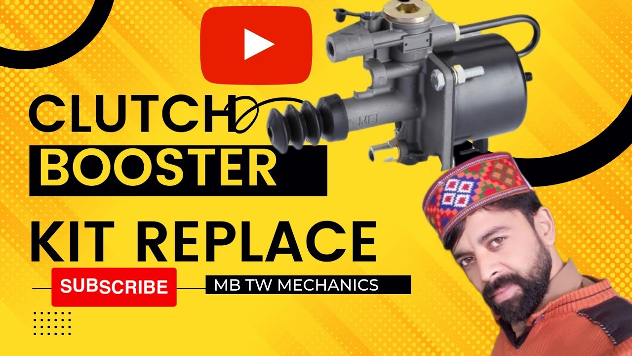 How To Repair Clutch Booster With Repair Kit |  Tata709,712 | MB TW Mechanics kit no HK_NS000086