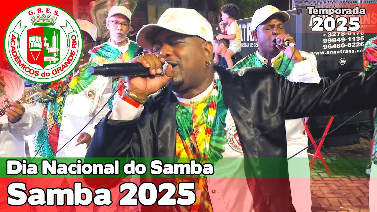 Grande Rio 2025 | Mini desfile no Dia Nacional do Samba 2024 ao vivo - #DNS2024