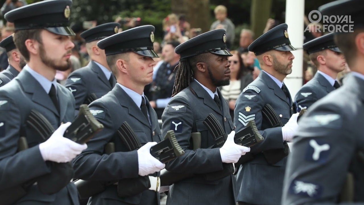 RAF personnel support ceremonial events for Her Majesty Queen Elizabeth II