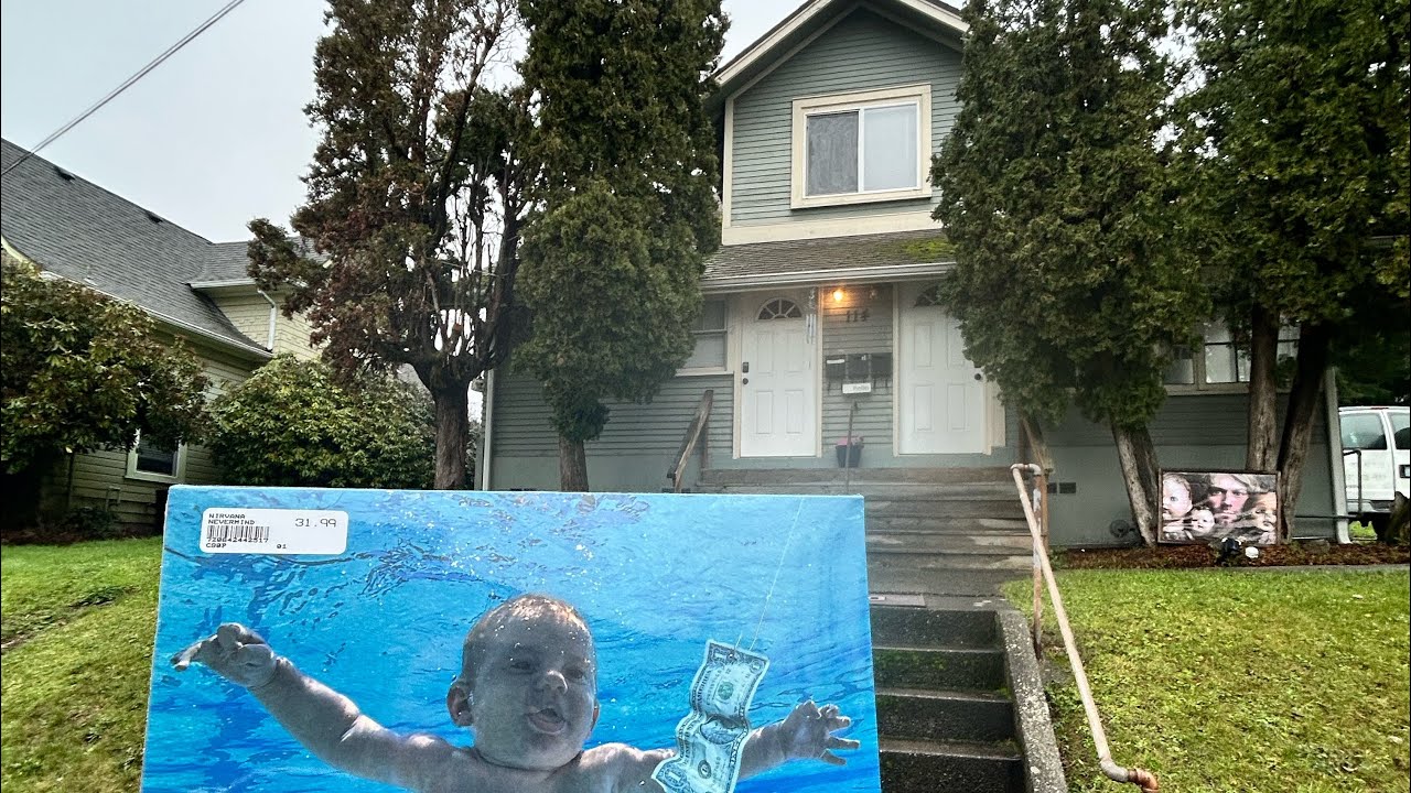Kurt Cobain’s apt in Olympia, Wa 1989-1991 