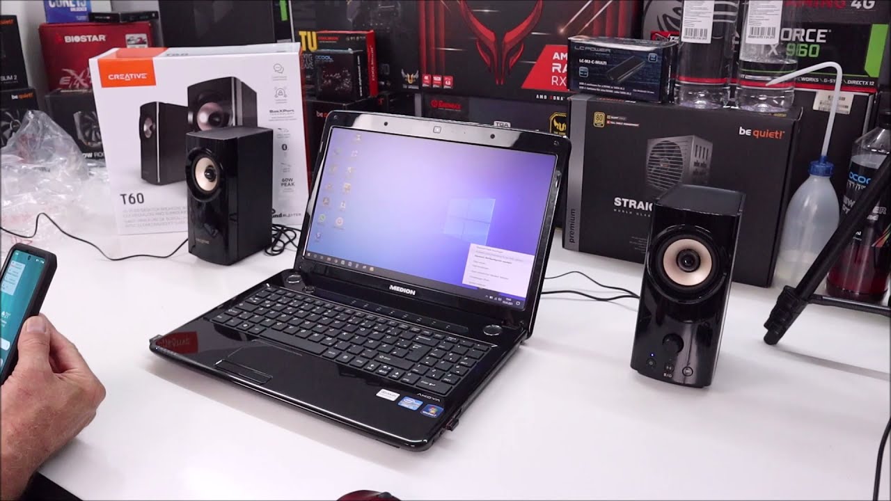 Creative T60 Hi Fi Desktop Lautsprecher mit Surround