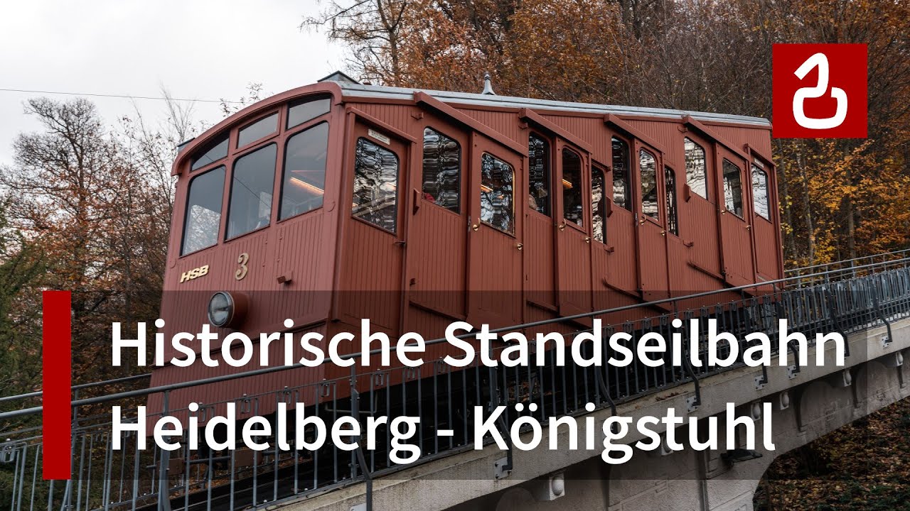 Standseilbahn Königstuhl | Weihnachtliche Eindrücke aus Heidelberg