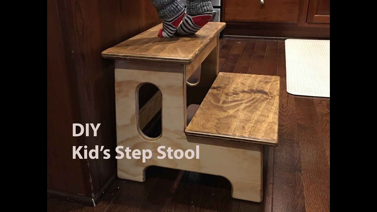 DIY Kid's Step Stool