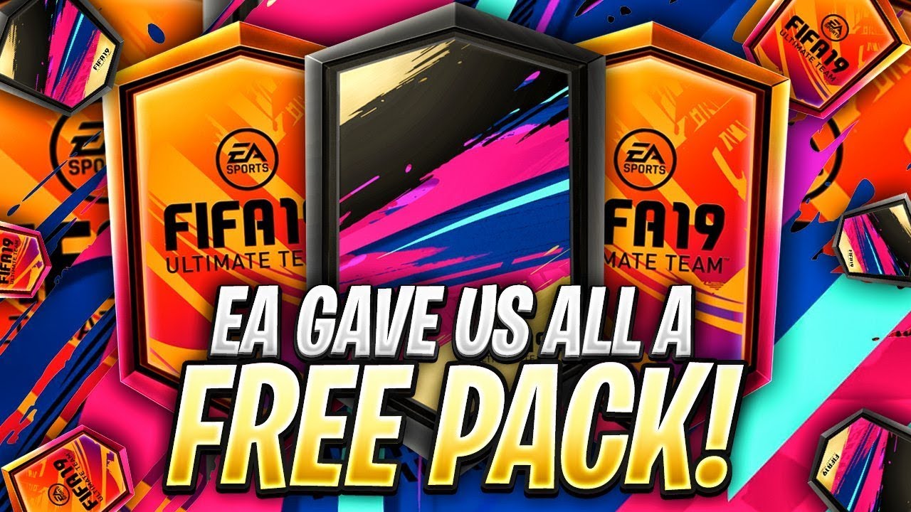 EA SENT US ALL A FREE PACK!!