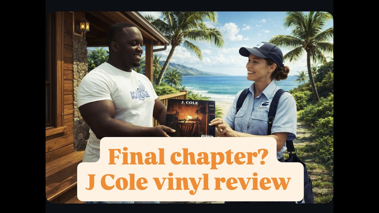 J. Cole- The Fall Off Vinyl Review- J. Cole's Final Chapter on Wax