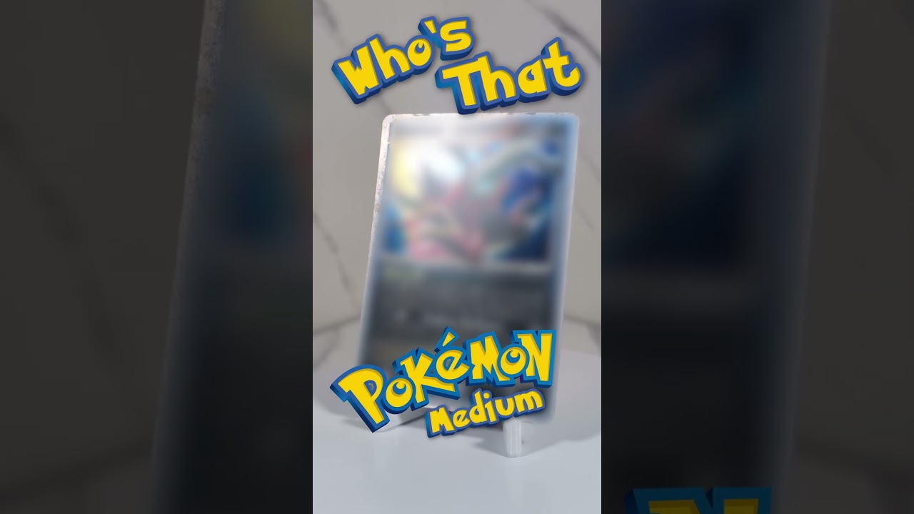 Whos That Pok&eacute;mon! June 8, 2026 #pokemon #collectiblecards #pokemoncards #rarepokemon