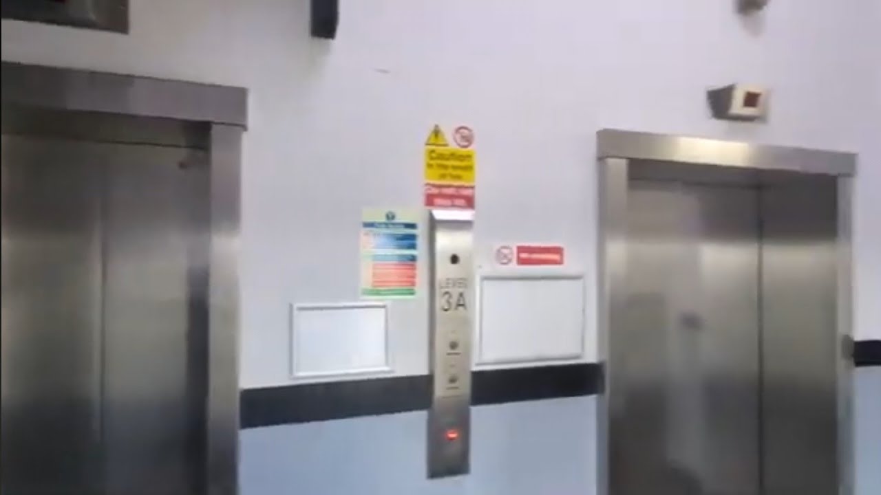 Lifts @ Four Seasons Shopping centre car park, Mansfield, Thyssen Krupp installed 2010