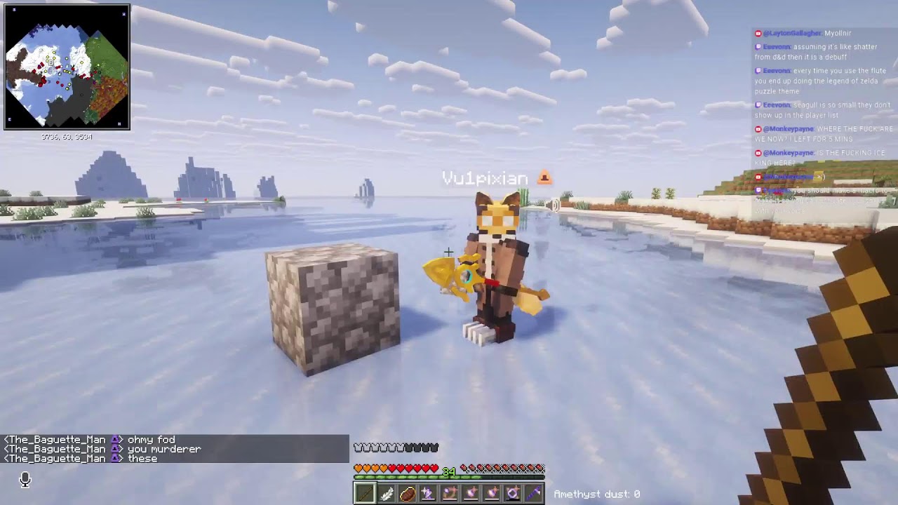 Minecraft | Pathetic impotent wizard POV, can't even cast Power Word Kill