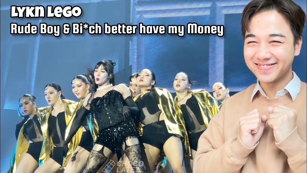 LYKN (LEGO) — Bi*ch Better Have My Money и Rude Boy @LYKN DUSK & DAWN CONCERT | РЕАКЦИЯ ДЖИВАНА