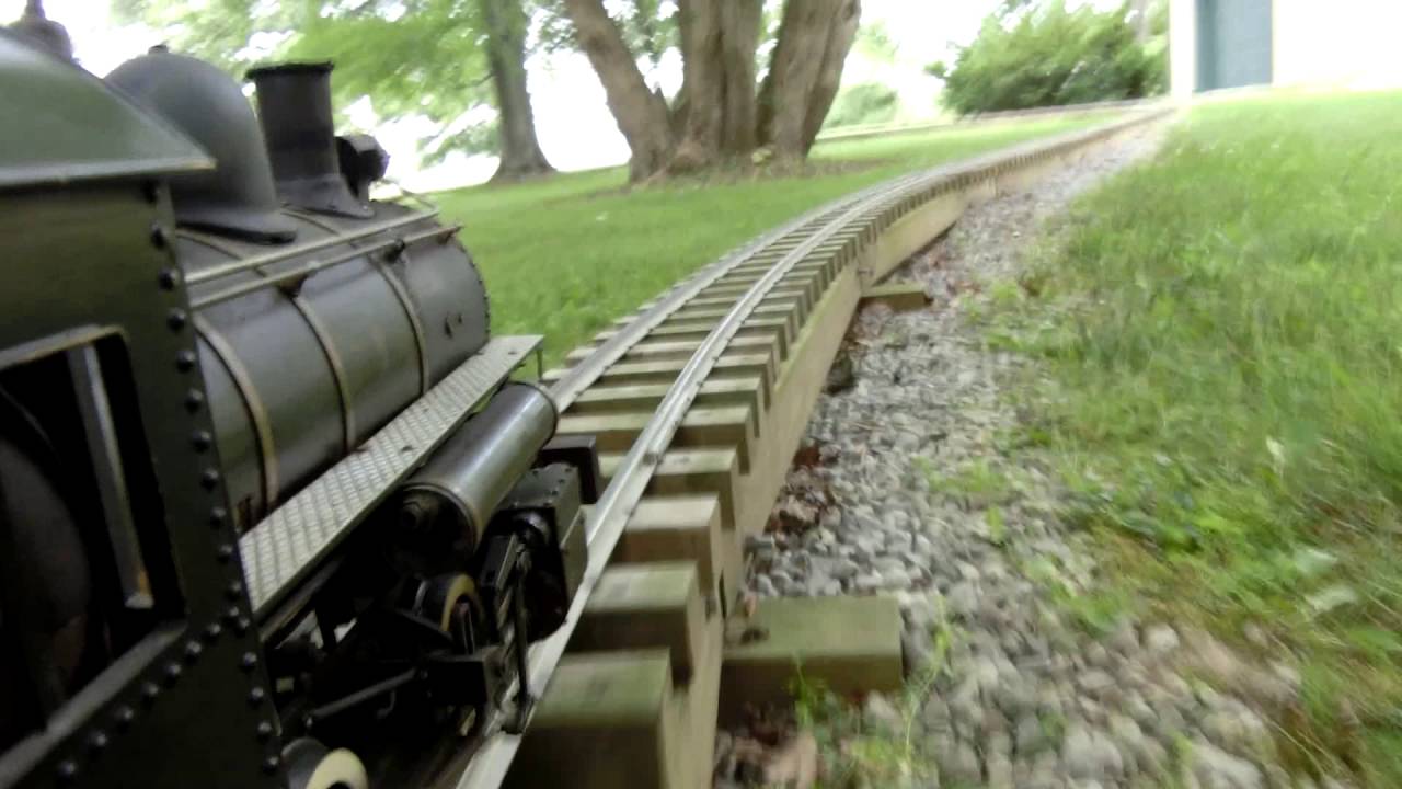 Scary run and wreck - Live Steam - 3-1/2