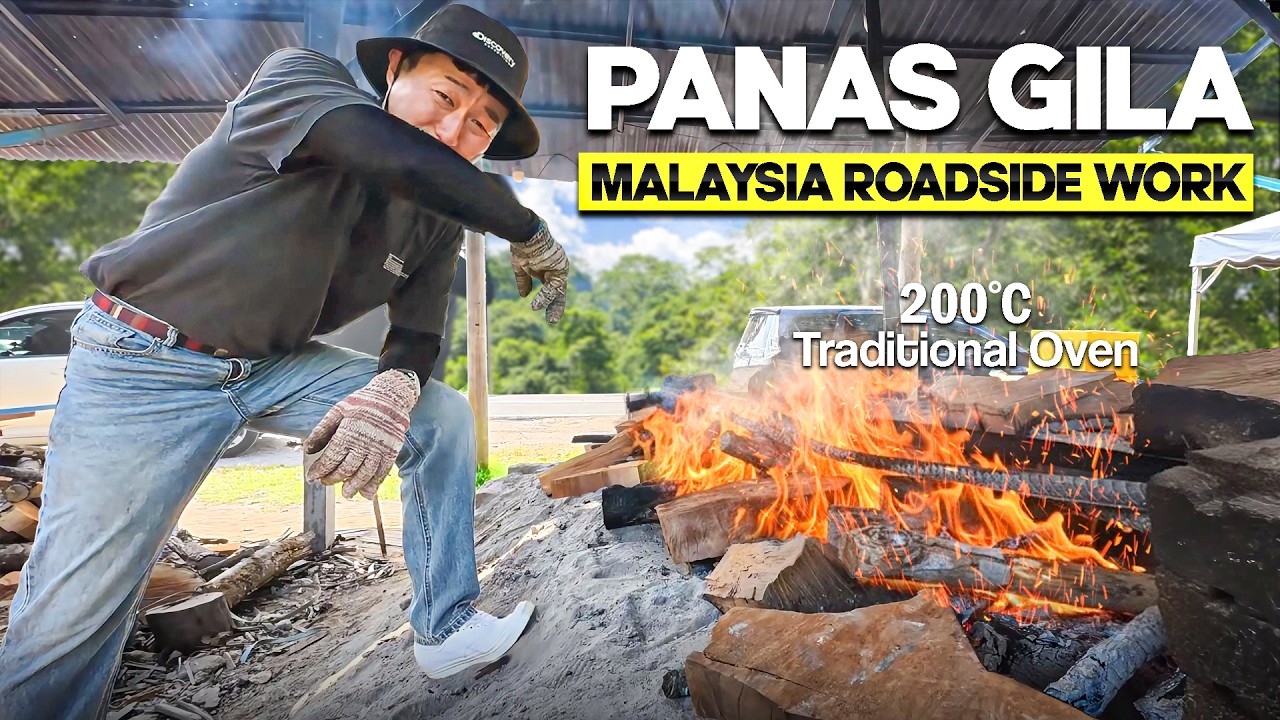 Making Malaysian Dessert (Bahulu) at 200&deg;C : Roadside Work Experience