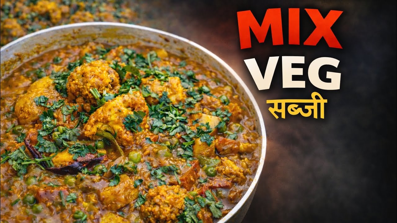 होटल जैसी मिक्स वेज सब्जी घर पर कैसे बनाएं | MIX VEG Sabji Recipe in Hindi |