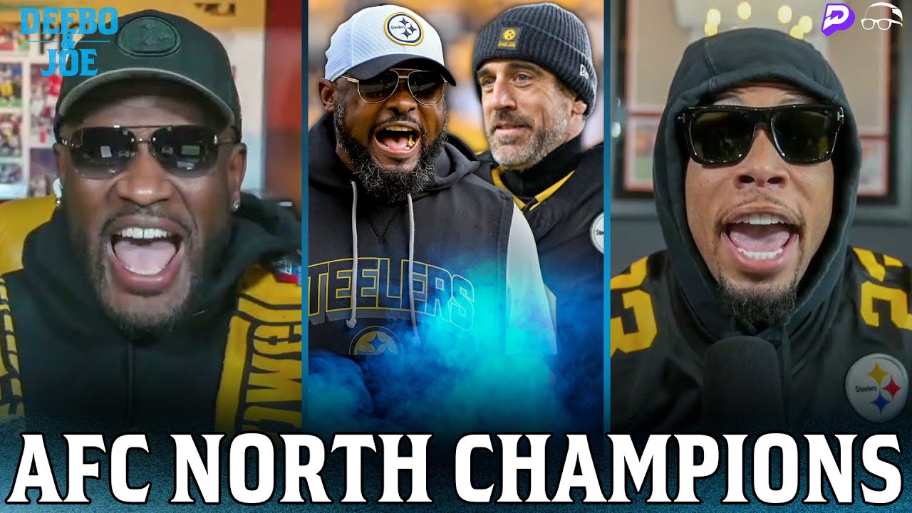STEELERS TO PLAYOFFS! Pittsburgh wins AFC North Title after defeating Ravens | Deebo & Joe