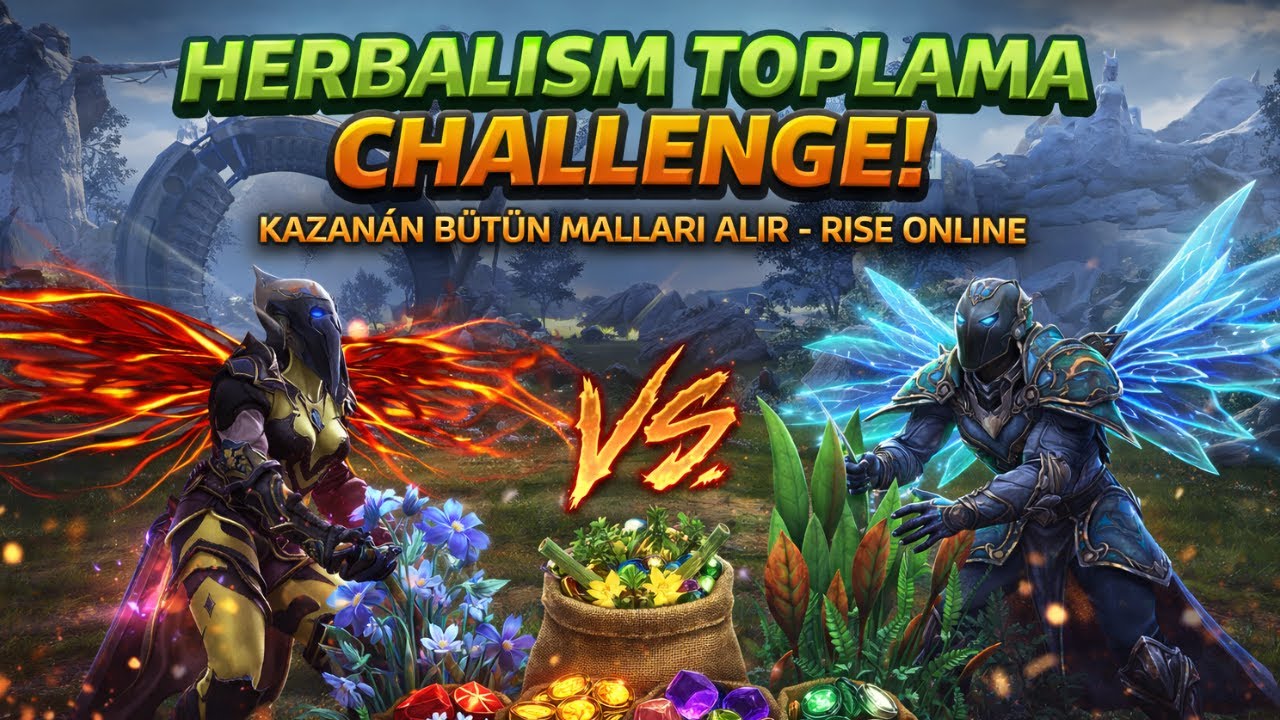 HERBALİSM TOPLAMA CHALLENGE!  KAZANAN B&Uuml;T&Uuml;N MALLARI ALIR - RİSE ONLİNE