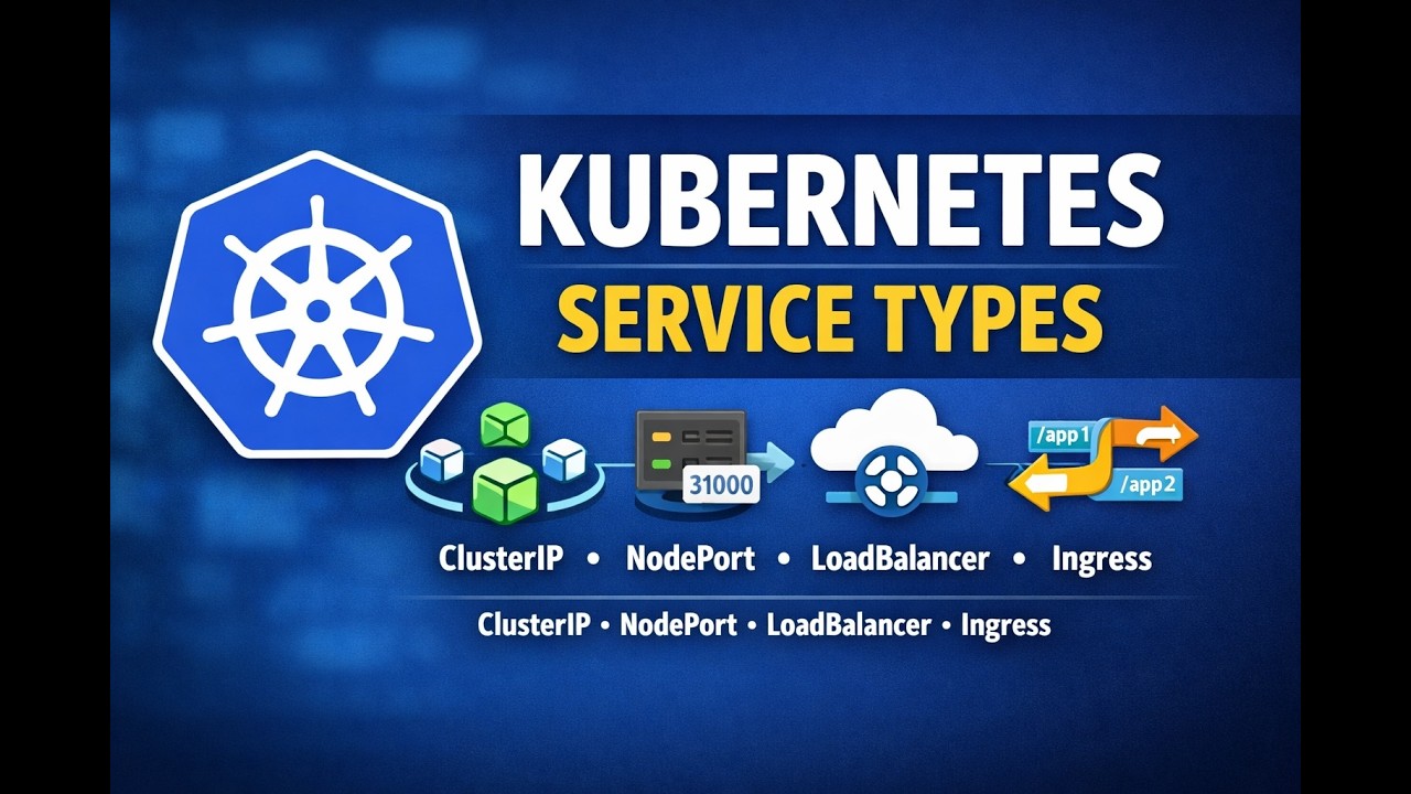 Kubernetes, часть 9 | Типы сервисов и Ingress: объяснение (ClusterIP, NodePort, LoadBalancer)