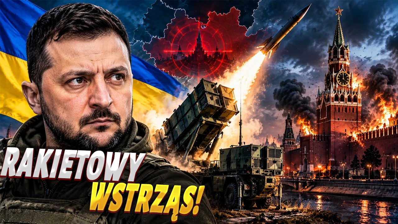 UKRAINA POKAZAŁA BROŃ NA MOSKWĘ! Kreml dostał RAKIETOWY SYGNAŁ