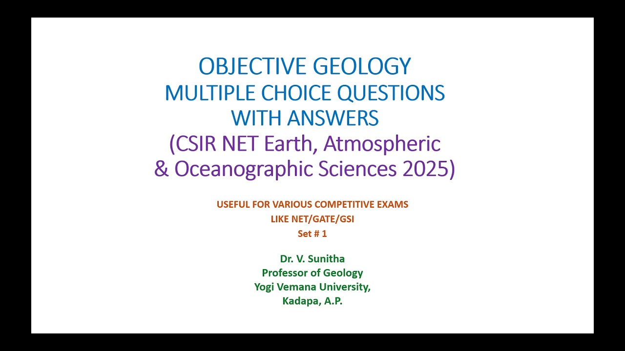 CSIR NET 2025 Set 1