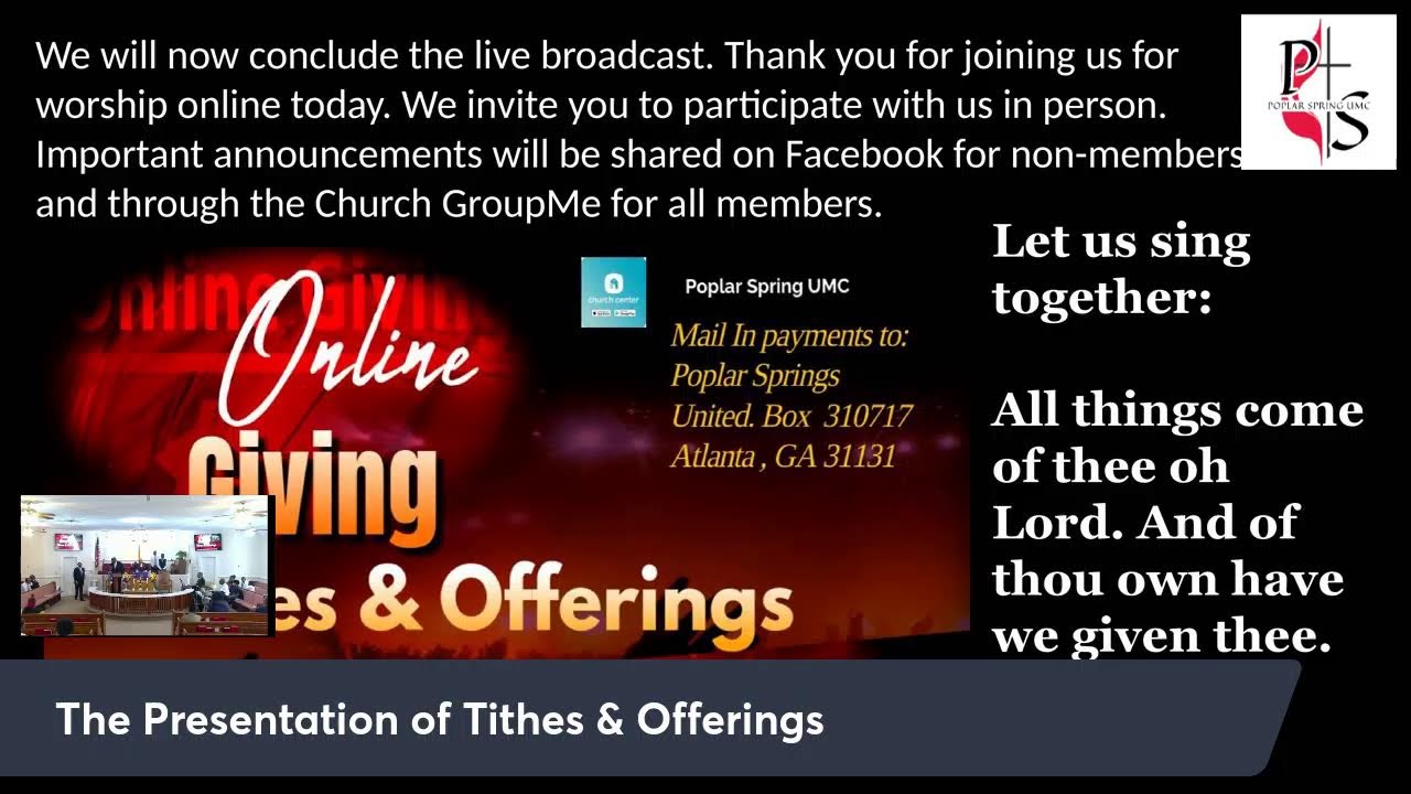 Sunday Worship Service 3.15.2026